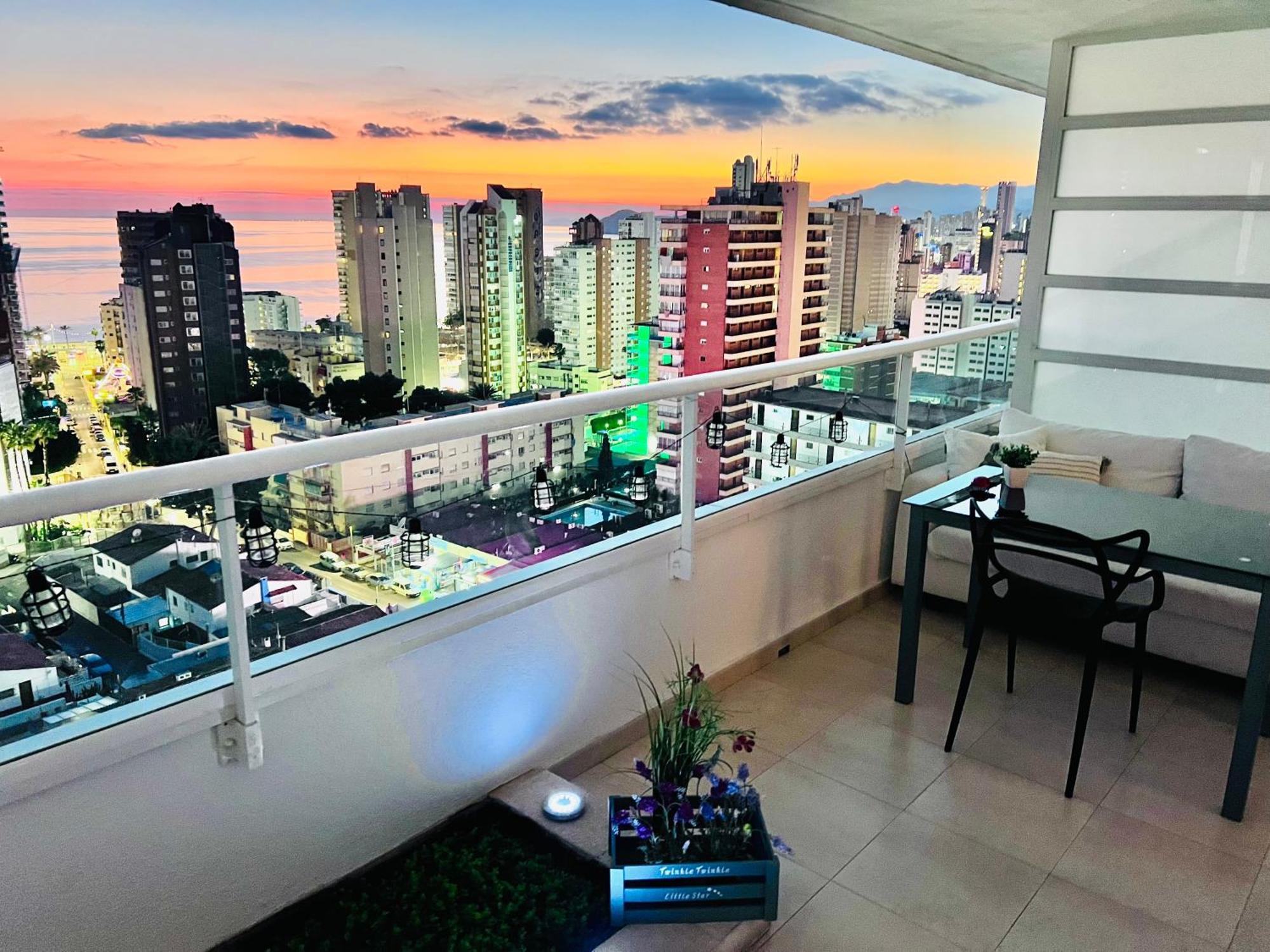 貝尼多姆Sea View Penthouse!公寓 外观 照片
